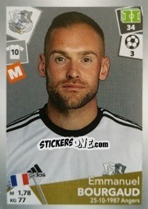 Sticker Emmanuel Bourgaud - FOOT 2017-2018 n. 9 - Panini