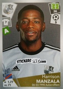 Sticker Harrison Manzala - FOOT 2017-2018 n. 18 - Panini