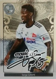 Sticker Serge Gakpé - FOOT 2017-2018 n. 25 - Panini