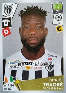 Cromo Ismaël Traoré - FOOT 2017-2018 - Panini