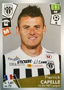 Sticker Pierrick Capelle - FOOT 2017-2018 n. 34 - Panini