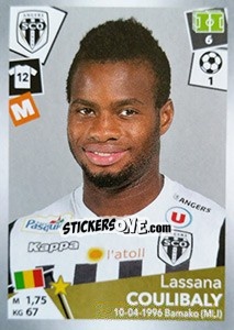 Sticker Lassana Coulibaly - FOOT 2017-2018 n. 35 - Panini