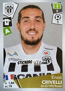Sticker Enzo Crivelli - FOOT 2017-2018 n. 40 - Panini