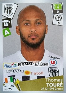 Sticker Thomas Touré - FOOT 2017-2018 n. 46 - Panini