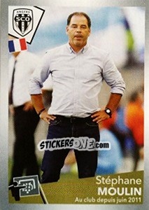 Sticker Stéphane Moulin - FOOT 2017-2018 n. 48 - Panini