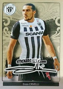 Sticker Enzo Crivelli - FOOT 2017-2018 n. 51 - Panini