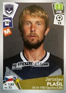 Sticker Jaroslav Plašil - FOOT 2017-2018 - Panini