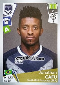 Sticker Jonathan Cafu - FOOT 2017-2018 n. 67 - Panini