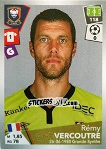 Sticker Rémy Vercoutre - FOOT 2017-2018 n. 79 - Panini