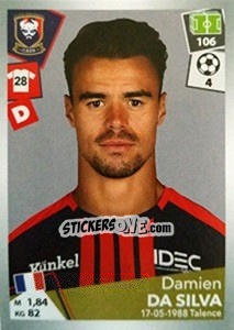Sticker Damien Da Silva - FOOT 2017-2018 n. 80 - Panini