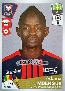 Sticker Adama Mbengue - FOOT 2017-2018 n. 85 - Panini