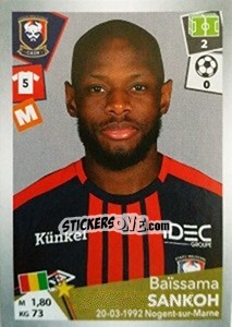 Sticker Baïssama Sankoh - FOOT 2017-2018 n. 93 - Panini