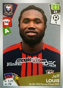 Sticker Jeff Louis - FOOT 2017-2018 n. 96 - Panini