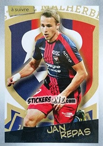 Cromo Jan Repas - FOOT 2017-2018 n. 102 - Panini