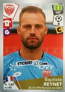 Sticker Baptiste Reynet - FOOT 2017-2018 n. 105 - Panini