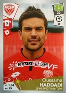 Figurina Oussama Haddadi - FOOT 2017-2018 n. 108 - Panini