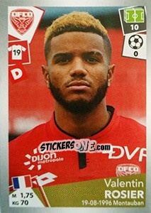 Sticker Valentin Rosier - FOOT 2017-2018 n. 111 - Panini