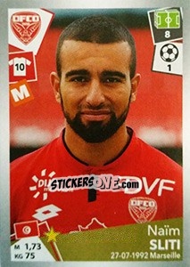 Sticker Naïm Sliti - FOOT 2017-2018 n. 120 - Panini