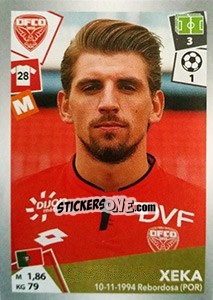 Sticker Xeka - FOOT 2017-2018 n. 121 - Panini