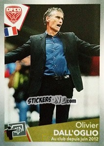 Sticker Olivier Dall'oglio - FOOT 2017-2018 n. 126 - Panini