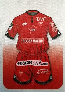 Cromo Allez Les Rouges! (Uniforme)