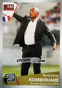 Sticker Antoine Kombouaré - FOOT 2017-2018 - Panini