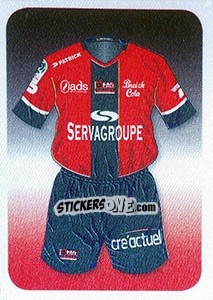 Sticker Allez L'en Avant! (Uniforme) - FOOT 2017-2018 n. 153 - Panini