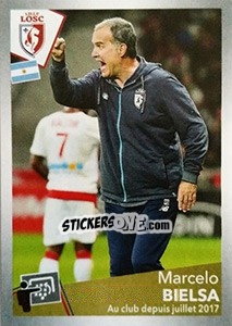 Sticker Marcelo Bielsa - FOOT 2017-2018 n. 178 - Panini