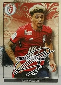 Sticker Kévin Malcuit - FOOT 2017-2018 - Panini