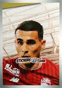 Sticker Júnior Alonso - FOOT 2017-2018 n. 182 - Panini