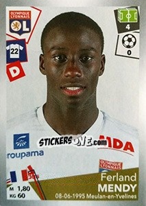 Sticker Ferland Mendy - FOOT 2017-2018 n. 187 - Panini