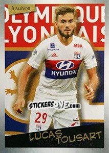 Sticker Lucas Tousart - FOOT 2017-2018 n. 206 - Panini