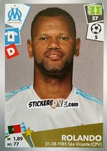 Sticker Rolando - FOOT 2017-2018 n. 215 - Panini
