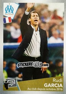 Sticker Rudi Garcia - FOOT 2017-2018 - Panini