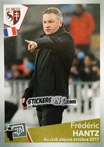 Cromo Frédéric Hantz - FOOT 2017-2018 - Panini