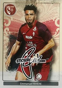 Sticker Emmanuel Rivière - FOOT 2017-2018 n. 259 - Panini