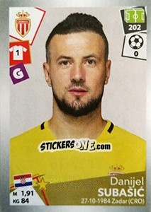 Sticker Danijel Subašic - FOOT 2017-2018 n. 261 - Panini