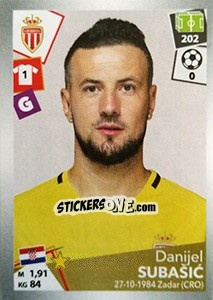 Figurina Danijel Subašic - FOOT 2017-2018 - Panini