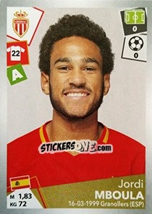 Sticker Jordi Mboula