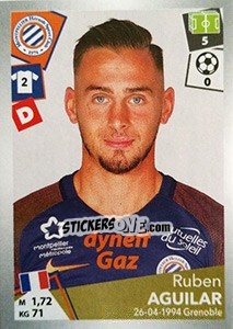 Sticker Ruben Aguilar - FOOT 2017-2018 n. 288 - Panini