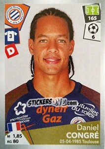 Sticker Daniel Congré - FOOT 2017-2018 n. 289 - Panini
