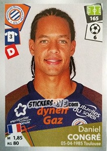 Sticker Daniel Congré - FOOT 2017-2018 - Panini