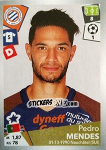 Sticker Pedro Mendes - FOOT 2017-2018 n. 291 - Panini