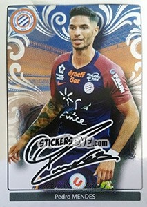 Cromo Pedro Mendes - FOOT 2017-2018 - Panini