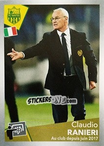 Sticker Claudio Ranieri - FOOT 2017-2018 n. 334 - Panini