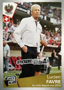 Sticker Lucien Favre - FOOT 2017-2018 n. 360 - Panini