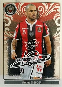 Figurina Wesley Sneijder - FOOT 2017-2018 - Panini