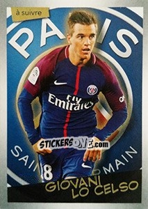Sticker Giovani Lo Celso - FOOT 2017-2018 n. 388 - Panini