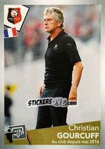 Sticker Christian Gourcuff - FOOT 2017-2018 n. 412 - Panini