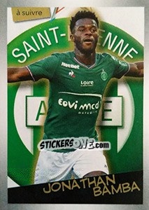 Cromo Jonathan Bamba - FOOT 2017-2018 - Panini